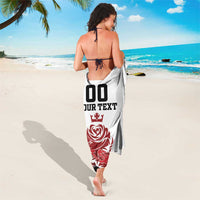 Custom England Football Sarong Simple Style - Wonder Print Shop