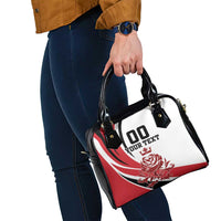 Custom England Football Shoulder Handbag Simple Style