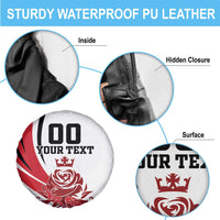 Custom England Football Spare Tire Cover Simple Style - Wonder Print Shop