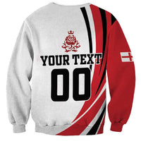 Custom England Football Sweatshirt Simple Style - Wonder Print Shop