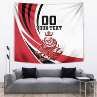 Custom England Football Tapestry Simple Style - Wonder Print Shop