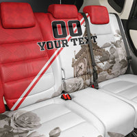 Custom England Rose Back Car Seat Cover With Big Ben - Wonder Print Shop