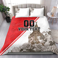 Custom England Rose Bedding Set With Big Ben - Wonder Print Shop