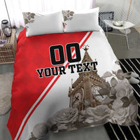Custom England Rose Bedding Set With Big Ben - Wonder Print Shop