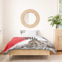 Custom England Rose Bedding Set With Big Ben - Wonder Print Shop