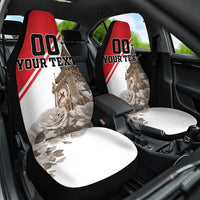 Custom England Rose Car Seat Cover With Big Ben - Wonder Print Shop