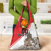 Custom England Rose Grocery Bag With Big Ben