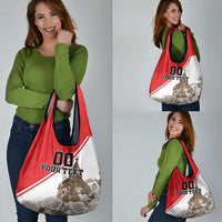 Custom England Rose Grocery Bag With Big Ben