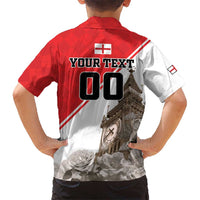 Custom England Rose Hawaiian Shirt With Big Ben - Wonder Print Shop