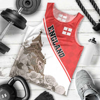 Custom England Rose Men Tank Top With Big Ben - Wonder Print Shop
