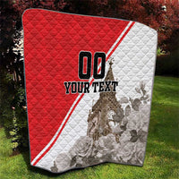 Custom England Rose Quilt With Big Ben - Wonder Print Shop