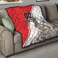 Custom England Rose Quilt With Big Ben - Wonder Print Shop