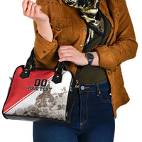 Custom England Rose Shoulder Handbag With Big Ben