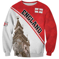 Custom England Rose Sweatshirt With Big Ben - Wonder Print Shop
