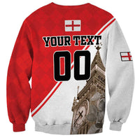 Custom England Rose Sweatshirt With Big Ben - Wonder Print Shop