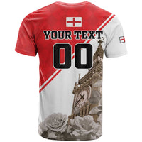 Custom England Rose T Shirt With Big Ben - Wonder Print Shop
