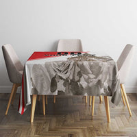 Custom England Rose Tablecloth With Big Ben - Wonder Print Shop
