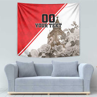 Custom England Rose Tapestry With Big Ben - Wonder Print Shop