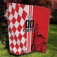 Custom Croatia Quilt Checkerboard Hrvatska Simple Style - Wonder Print Shop