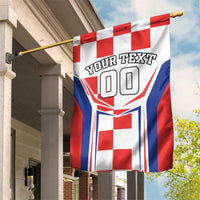 Custom Croatia Checkerboard Garden Flag Simple Style - Wonder Print Shop