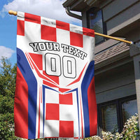 Custom Croatia Checkerboard Garden Flag Simple Style - Wonder Print Shop