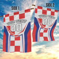 Custom Croatia Checkerboard Garden Flag Simple Style - Wonder Print Shop