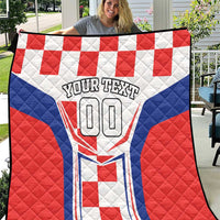 Custom Croatia Checkerboard Quilt Simple Style - Wonder Print Shop