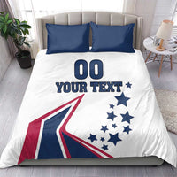 Custom USA Summer Sport 2024 Bedding Set Eiffel Tower 2024 - Wonder Print Shop
