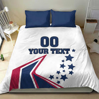 Custom USA Summer Sport 2024 Bedding Set Eiffel Tower 2024 - Wonder Print Shop