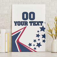 Custom USA Summer Sport 2024 Canvas Wall Art Eiffel Tower 2024 - Wonder Print Shop