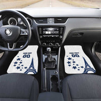Custom USA Summer Sport 2024 Car Mats Eiffel Tower 2024 - Wonder Print Shop