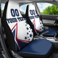 Custom USA Summer Sport 2024 Car Seat Cover Eiffel Tower 2024 - Wonder Print Shop