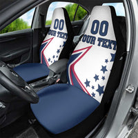 Custom USA Summer Sport 2024 Car Seat Cover Eiffel Tower 2024 - Wonder Print Shop