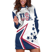 Custom USA Summer Sport 2024 Hoodie Dress Eiffel Tower 2024 - Wonder Print Shop