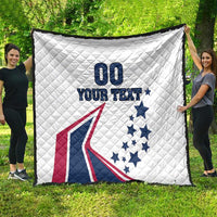 Custom USA Summer Sport 2024 Quilt Eiffel Tower 2024 - Wonder Print Shop