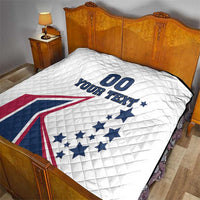 Custom USA Summer Sport 2024 Quilt Eiffel Tower 2024 - Wonder Print Shop