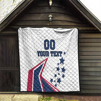 Custom USA Summer Sport 2024 Quilt Eiffel Tower 2024 - Wonder Print Shop