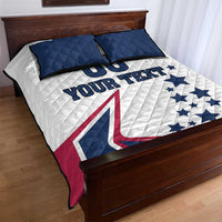 Custom USA Summer Sport 2024 Quilt Bed Set Eiffel Tower 2024 - Wonder Print Shop
