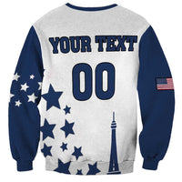 Custom USA Summer Sport 2024 Sweatshirt Eiffel Tower 2024 - Wonder Print Shop