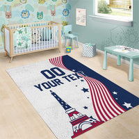 Custom USA Summer Sport 2024 Area Rug Flag Of The United States - Wonder Print Shop