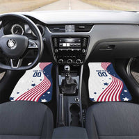 Custom USA Summer Sport 2024 Car Mats Flag Of The United States - Wonder Print Shop