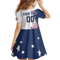 Custom USA Summer Sport 2024 Family Matching Tank Maxi Dress and Hawaiian Shirt Flag Of The United States - Wonder Print Shop