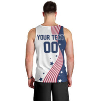 Custom USA Summer Sport 2024 Men Tank Top Flag Of The United States - Wonder Print Shop