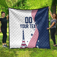 Custom USA Summer Sport 2024 Quilt Flag Of The United States - Wonder Print Shop