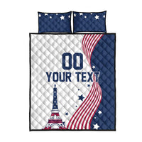 Custom USA Summer Sport 2024 Quilt Bed Set Flag Of The United States - Wonder Print Shop