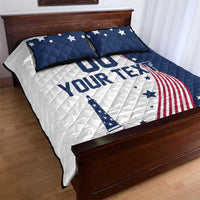 Custom USA Summer Sport 2024 Quilt Bed Set Flag Of The United States - Wonder Print Shop