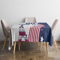 Custom USA Summer Sport 2024 Tablecloth Flag Of The United States - Wonder Print Shop