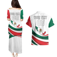 Custom Mexico Independence Day Couples Matching Puletasi and Hawaiian Shirt El Grito De Independencia - Wonder Print Shop