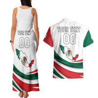 Custom Mexico Independence Day Couples Matching Tank Maxi Dress and Hawaiian Shirt El Grito De Independencia - Wonder Print Shop