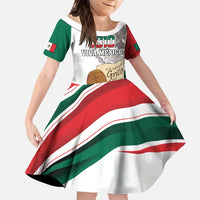 Custom Mexico Independence Day Family Matching Long Sleeve Bodycon Dress and Hawaiian Shirt El Grito De Independencia - Wonder Print Shop